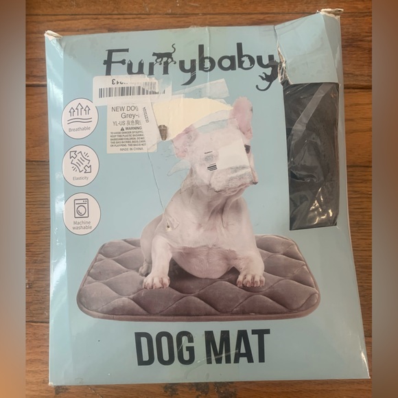 NEW Open Box furrybaby Dog Bed Mat Soft Crate Mat with Anti-Slip Bottom Machine - Picture 7 of 7